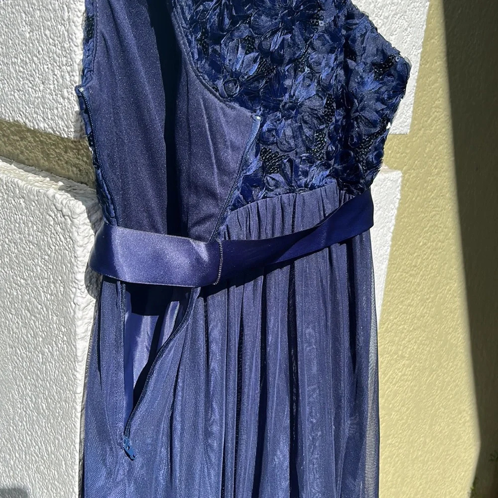 Formal Navy Blue dress size 16 - Picture 6 of 7